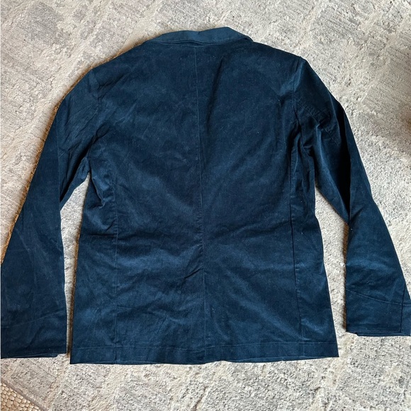 LOLA JEANS Corduroy Blazer Suit MONACO JACKET LAZURITE Blue Size XL - Picture 3 of 8